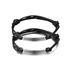 Dúo Pulsera Infinity Personalizable